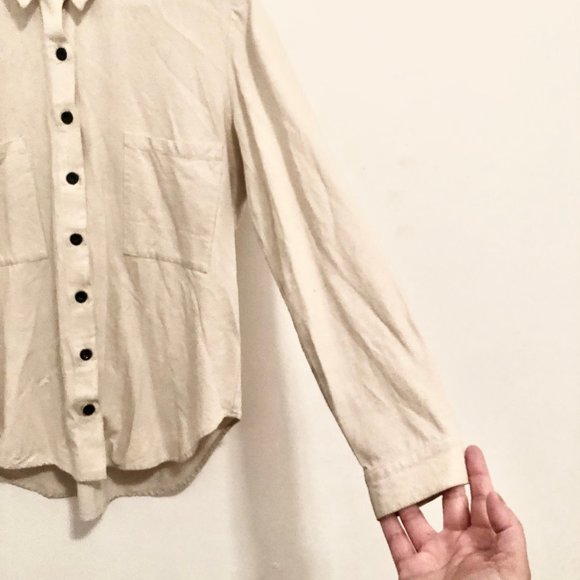 Dusen Dusen Raw Silk Button-down - Picture 5 of 9